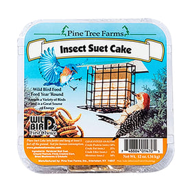 Pine Tree Farms 12-pack suet case feeding setup for bulk yard stations