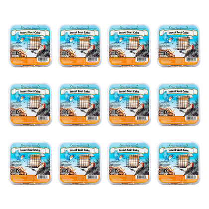 Pine Tree Farms insect suet cakes front view for year-round backyard feeding
