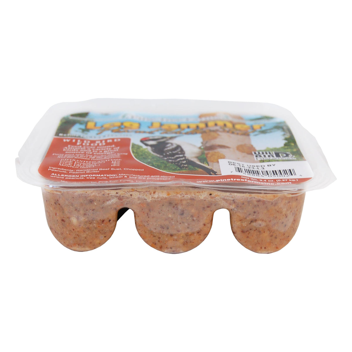Pine Tree Farms Log Jammer plug ideal for tray or platform feeders
