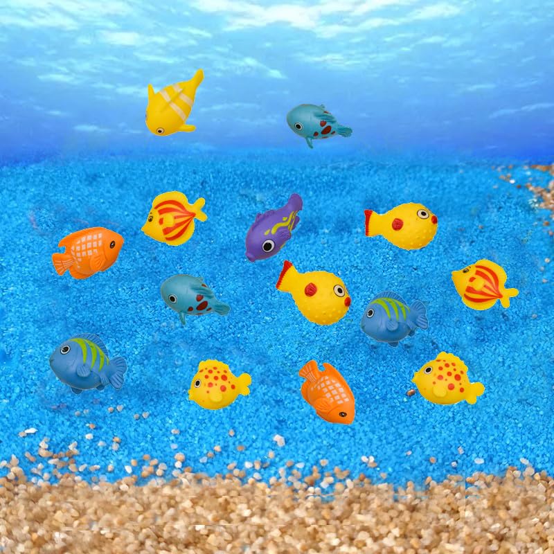 Pinenjoy dollhouse fish toppers bring whimsy to mini scenes