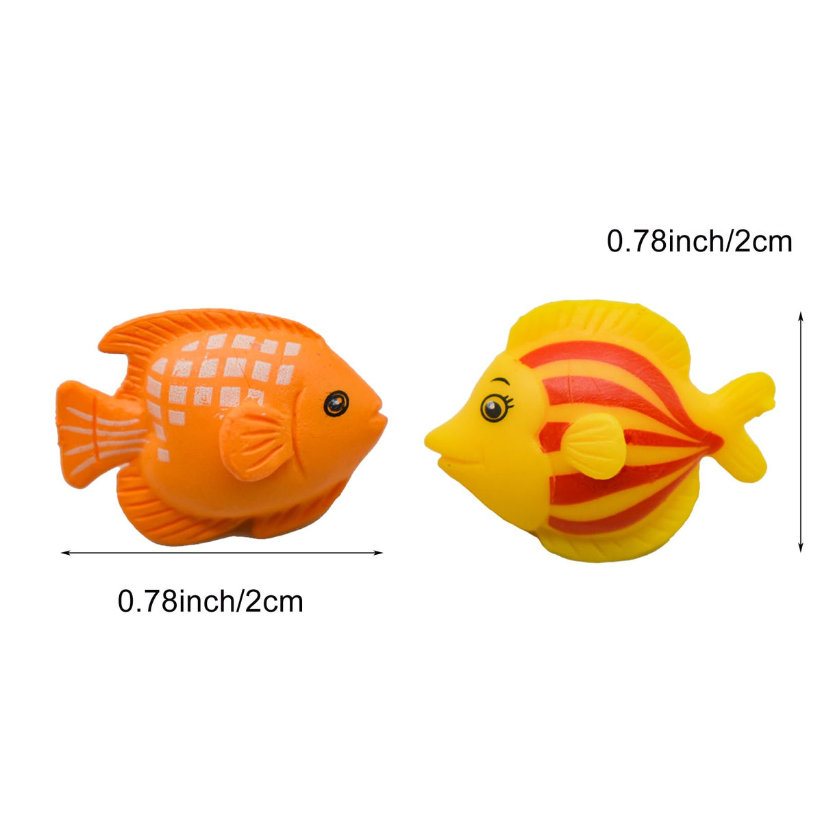 Pinenjoy fairy garden fish decor figures brighten terrariums