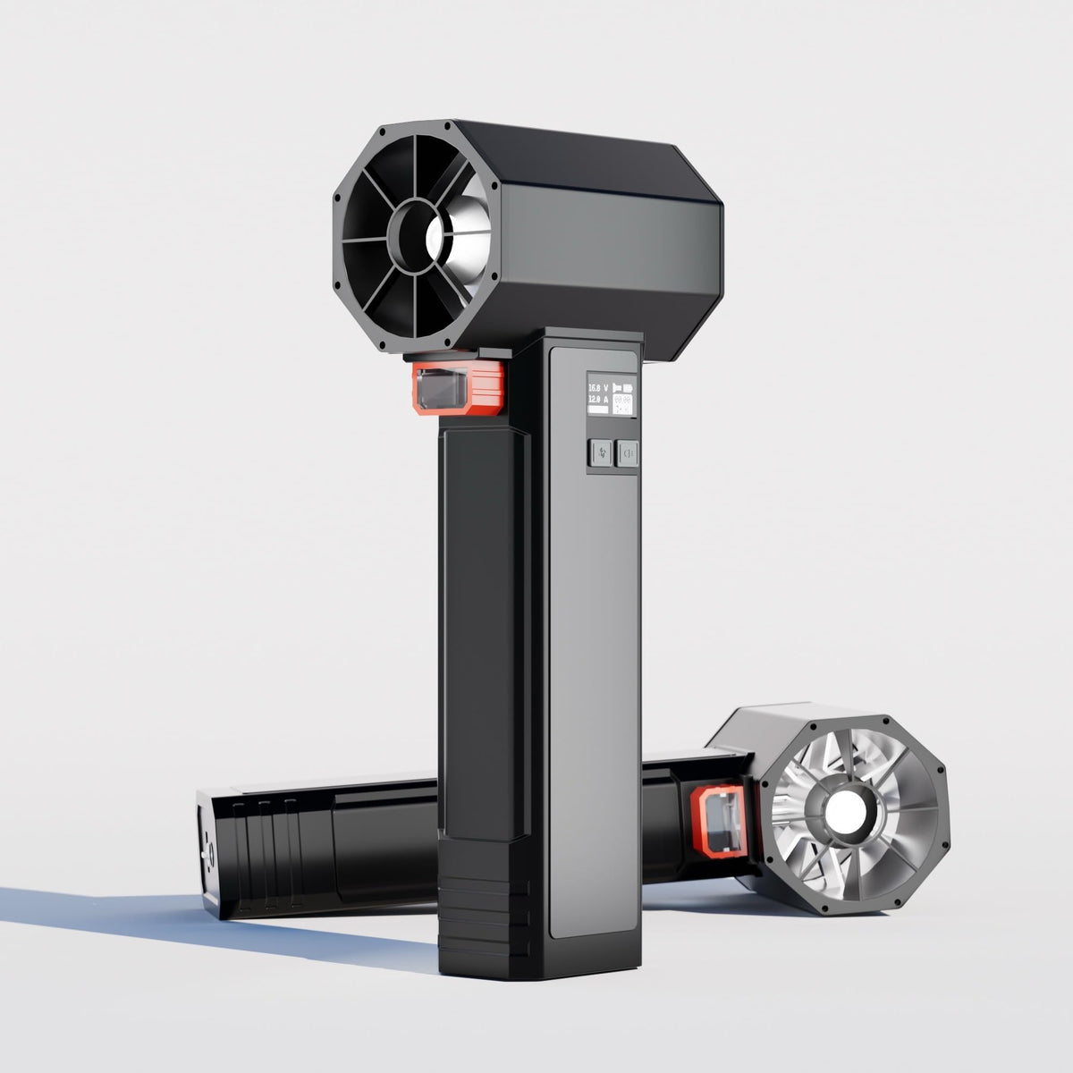 PinoTec Car Dryer Blower 750W action for fast water removal from paint and wheels.