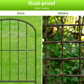 Durable PINPON garden border rail in sturdy metal build