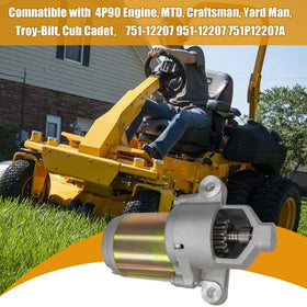 Piogarten starter works with 420cc engines and 4P90JUA family