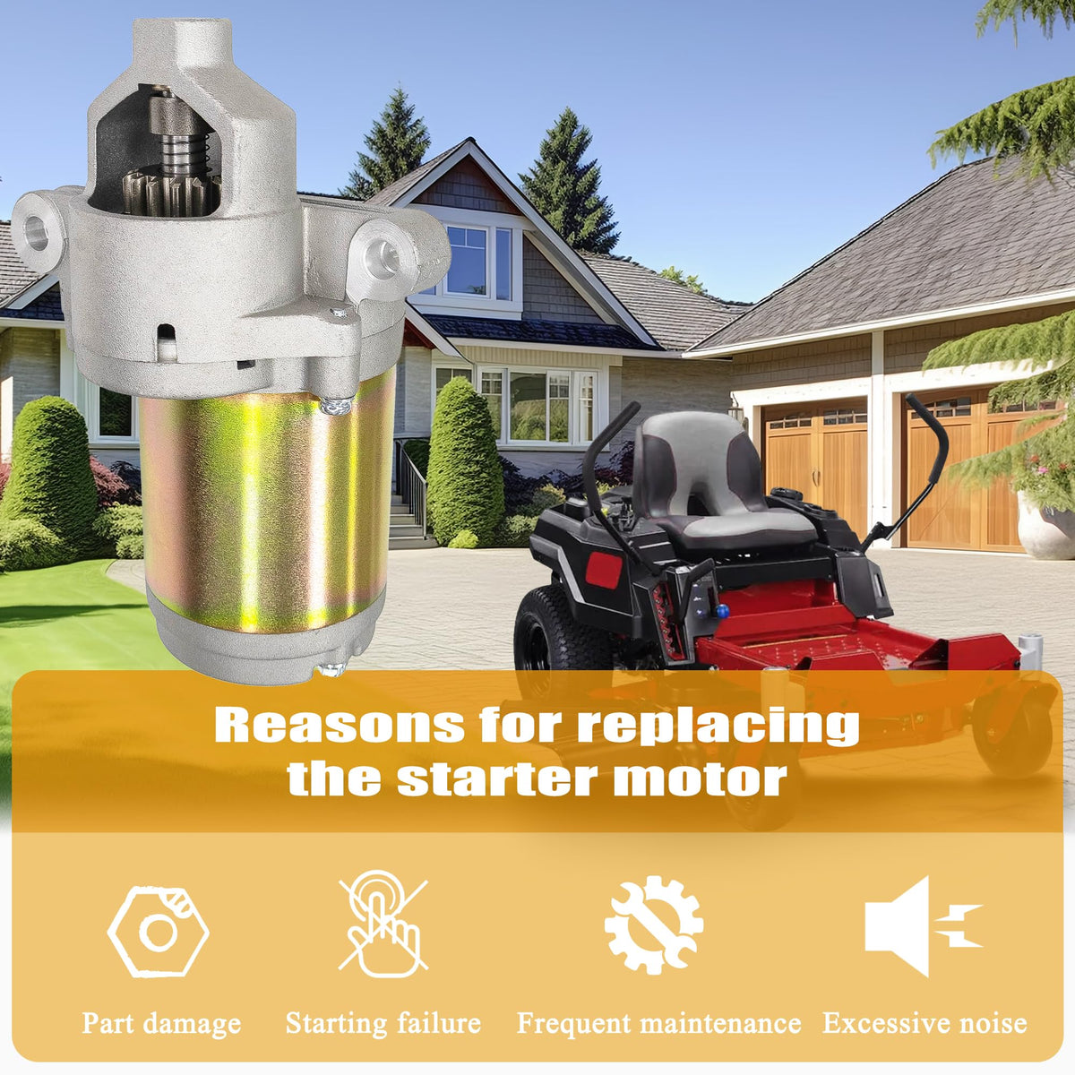 Piogarten starter copper windings delivering efficient electrical performance