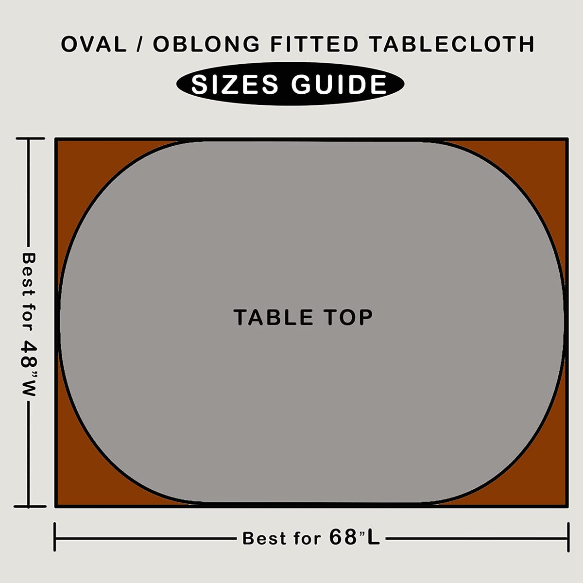 Waterproof surface of Pioggia tablecloth eases cleanup after meals.