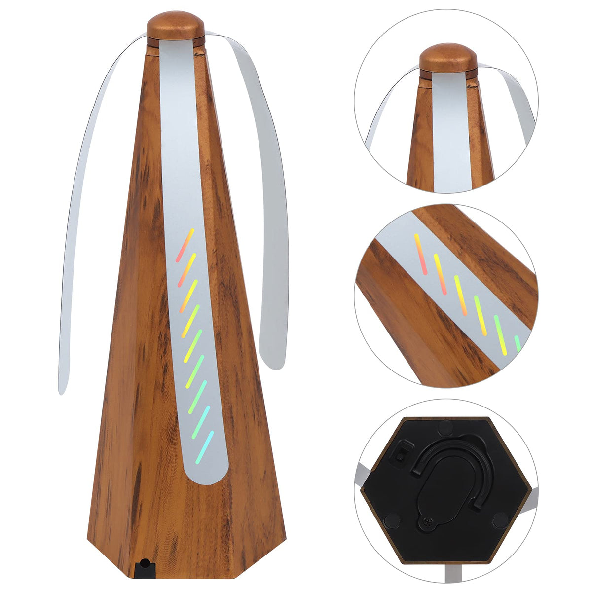 PIAOPIAONIU outdoor dining fly fan helps maintain a calm eating environment.