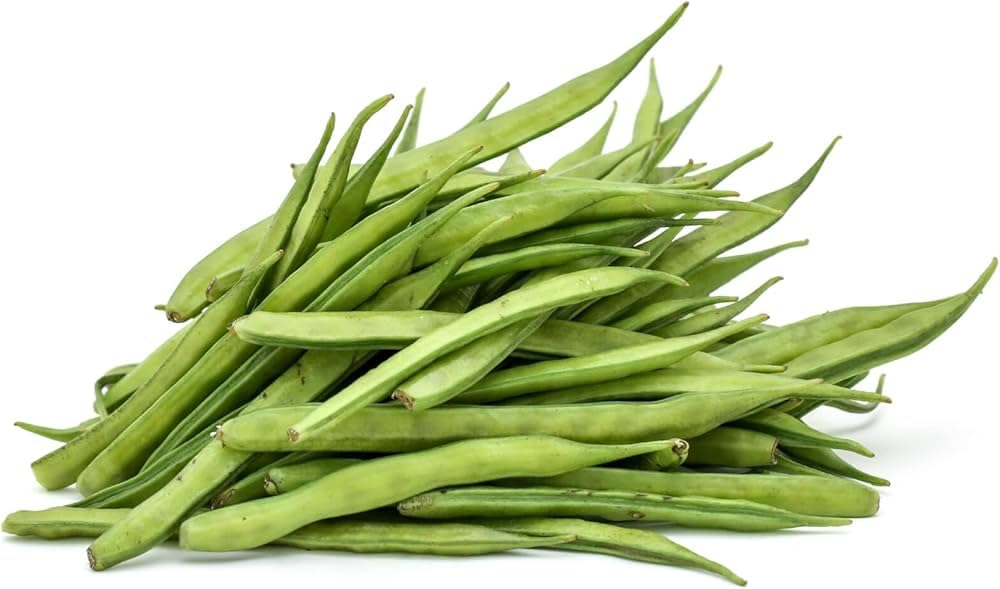 PIPA PAPA harvested cluster beans image showcases a bountiful, fresh harvest.
