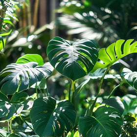 PIPA PAPA Monstera seeds placed in bright indirect light for seedlings