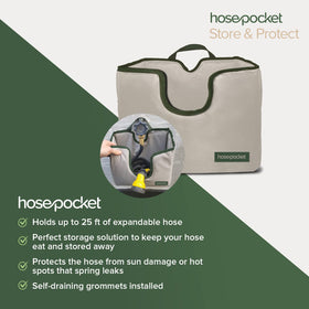 PipeWarmers hose-pocket small adds outdoor decor while keeping hoses tidy
