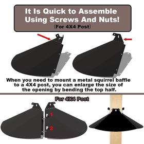 PirateAnt metal-retainer mounting detail illustrates damage-free attachment.