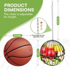 PIREKZUNT hanging feeder spherical design minimizes coop clutter and waste.
