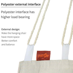 PIRNY portable design lets you move your swing setup easily.