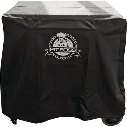 Pit Boss 3B Ultimate Griddle Cover provides full coverage against sun and rain.