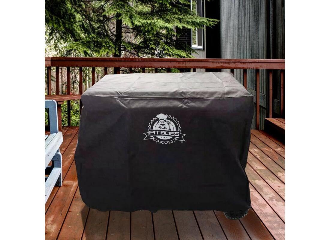 Pit Boss 4B Ultimate Griddle Cover with drawstring lock secures coverage
