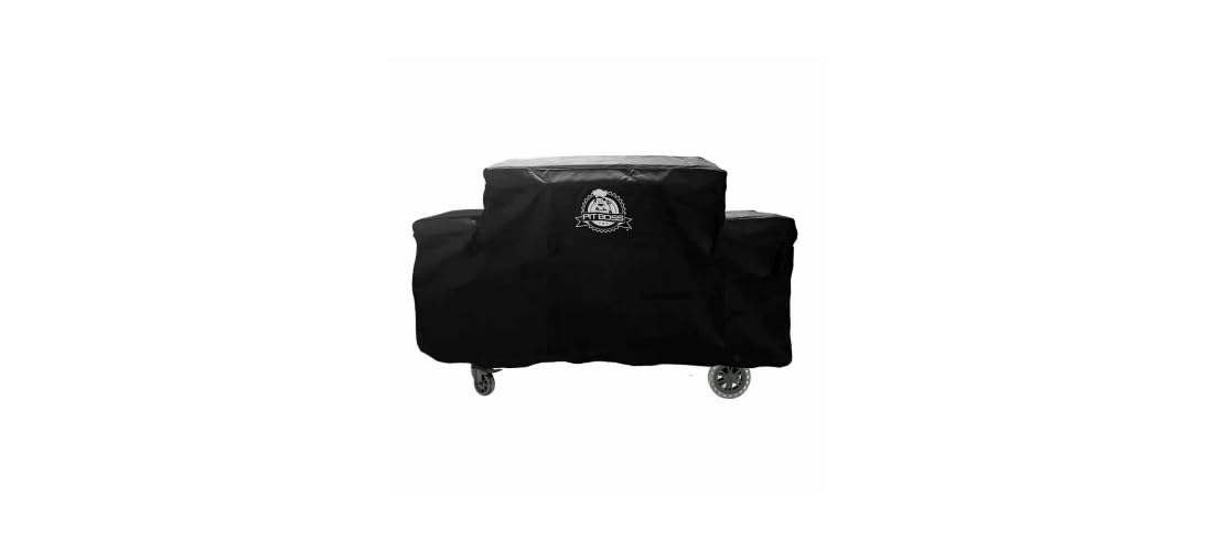 Pit Boss 4B Ultimate Griddle Cover side view shows full-length protection