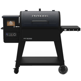 Pit Boss Navigator 850 front view with 932 sq in cooking space for family meals