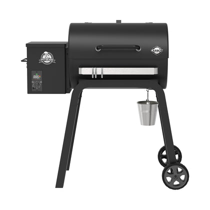 Pit Boss PB700CP exterior view: compact backyard grill for family meals.