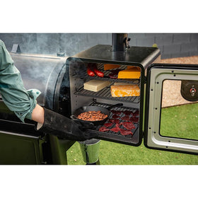 Pit Boss Side Smoker Attachment damper control for precise airflow management