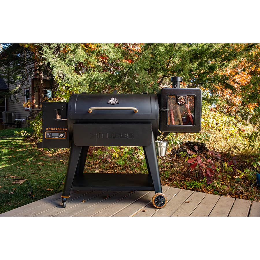 Pit Boss Side Smoker Attachment 600 sq in cooking space for bigger batches
