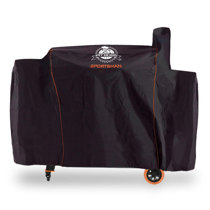 Pit Boss Sportsman 1100 grill cover (pit-boss-sportsman-1100-grill-cover) protects your grill from weather.