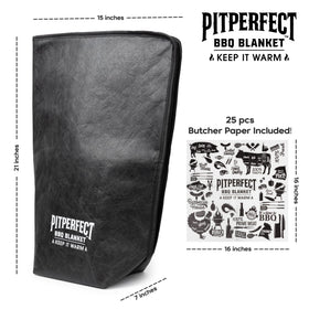 PitPerfect BBQ Blanket's leakproof design keeps juices inside during rest