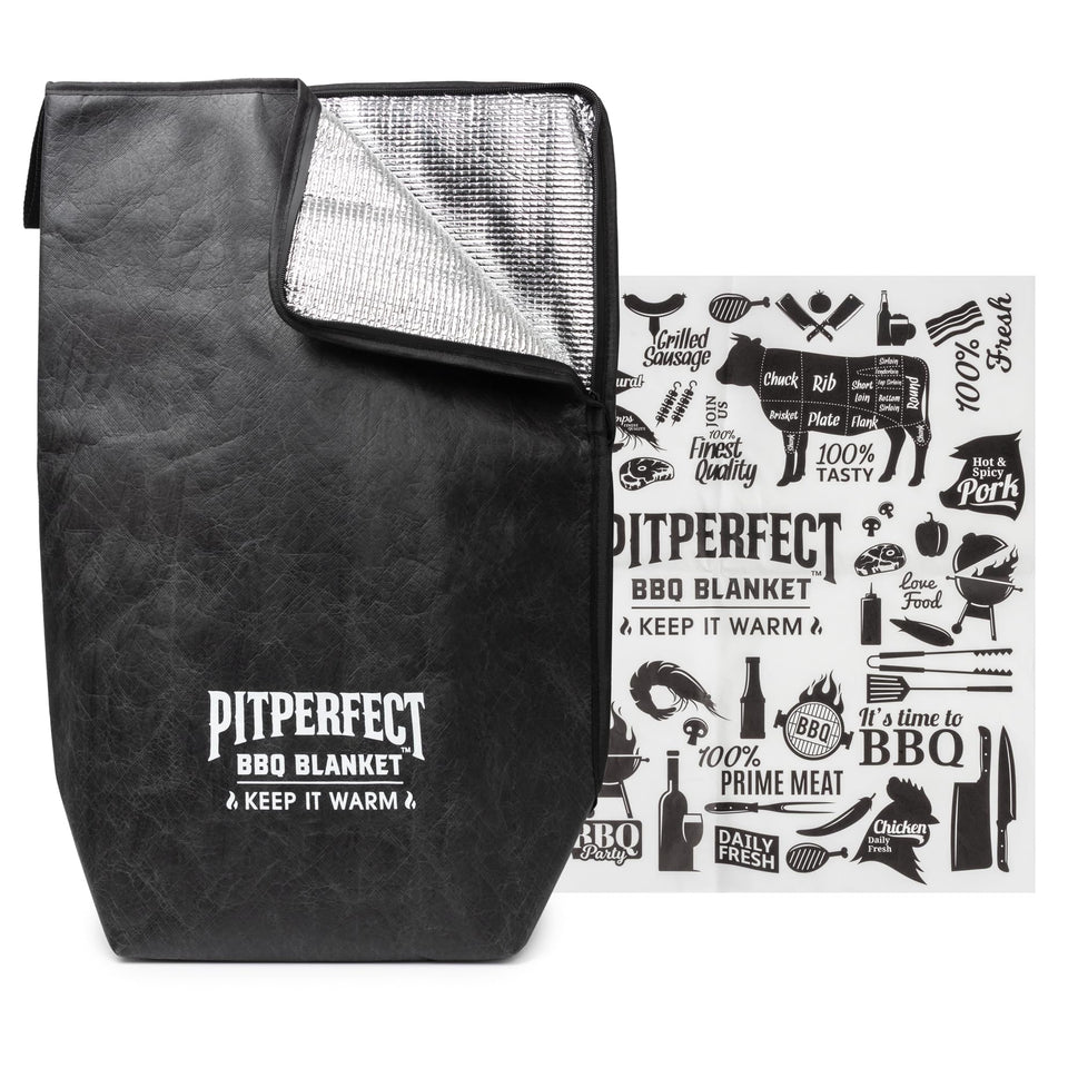 PitPerfect BBQ Blanket resting meat to seal juices and improve tenderness