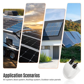 Pjerjzn curved-surface mounting enables secure installs on RV roofs.