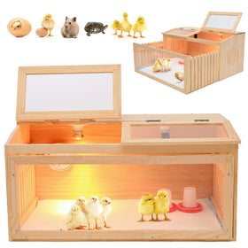 PJYRTOQ large brooder box with chicks inside for warm growth