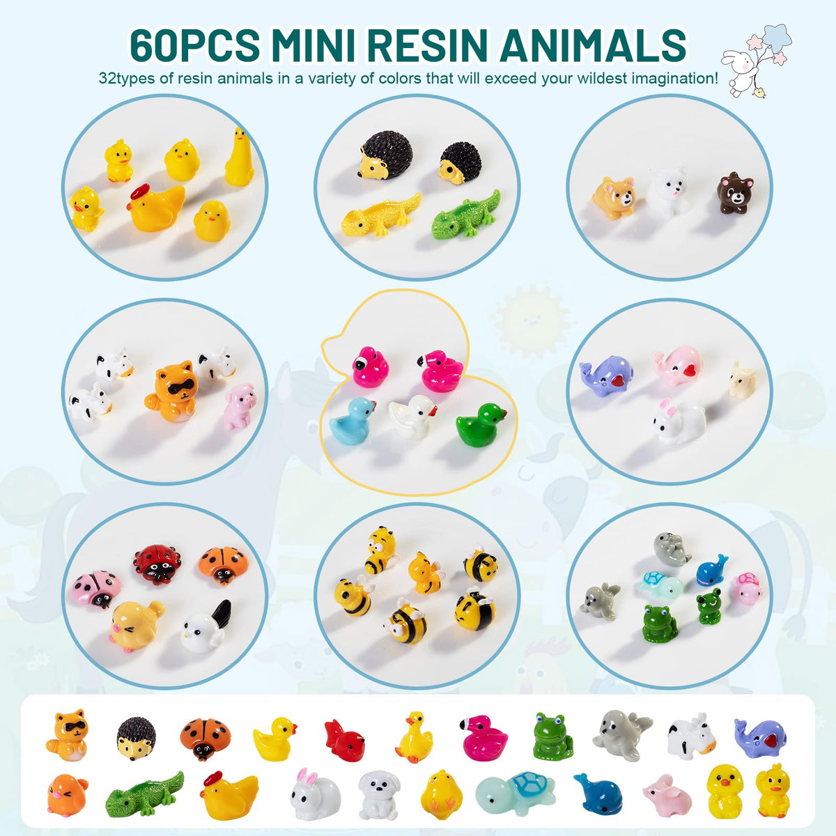 pkaoakyo dollhouse ornaments resin animals suitable for tiny interiors