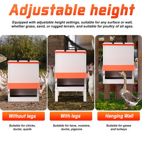 PKNYBZH adjustable legs allow easy setup on any surface.
