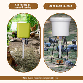 PKNYBZH versatile feeder for chickens, ducks, geese, pigeons, and more.