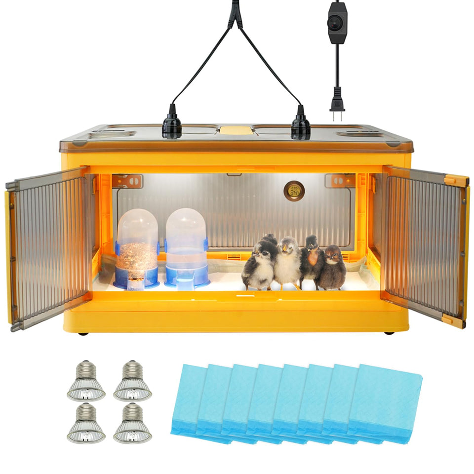 PKNYBZH Chicken Brooder Box assembly aids quick, clean setup for chicks.