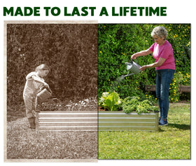 Plant & Plot durable galvanized metal panels emphasizing rust resistance