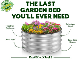 Plant and Plot open-base garden bed designed for easy soil integration.