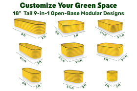 Plant & Plot open-base modular design, ready for flexible garden layouts.