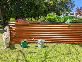 Plant & Plot garden bed with a 3-year warranty for peace of mind.