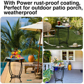 Plant Castle anti-rust metal frame suited for year-round use.