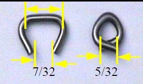 Plant My Tank hog rings for fencing repairs with weather-resistant metal.
