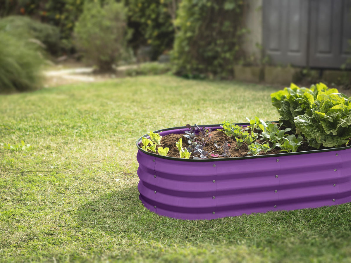 Plant & Plot raised bed in a garden setting for long-term use.