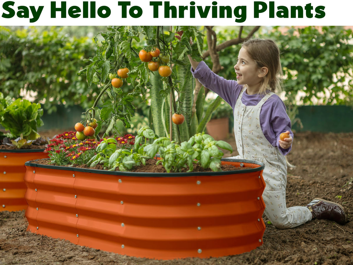 Plant & Plot durable 0.6mm galvanized steel resists rust over time.