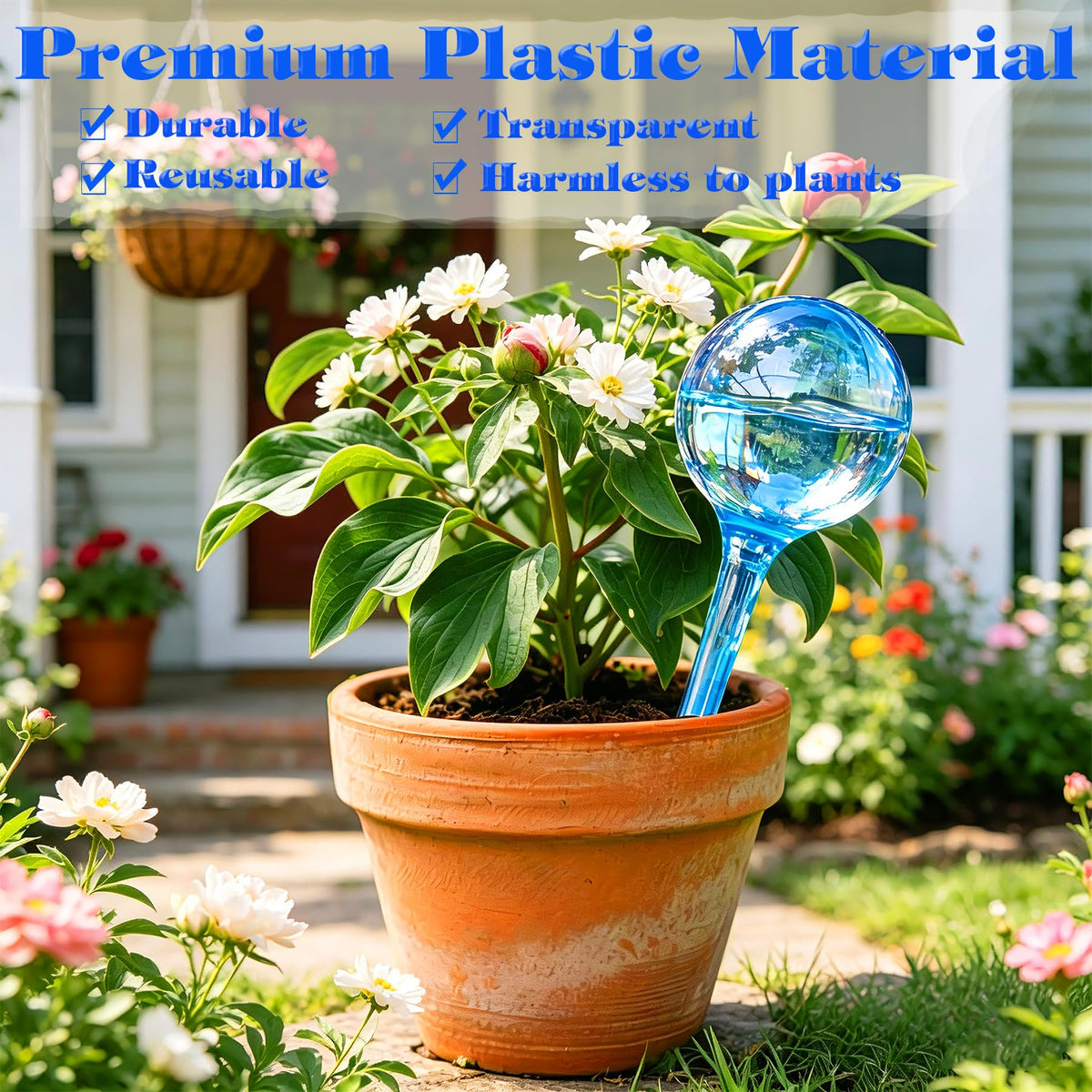 Plant Self-Watering Bulbs automatic watering supports hands-free plant care