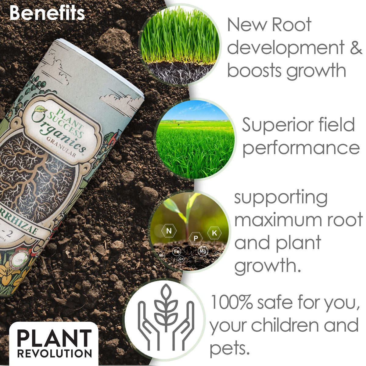 Plant Success Organics OMRI OIM certifications confirm organic suitability for gardeners.