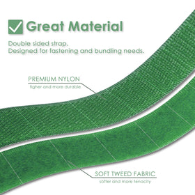 Plantactic durable waterproof nylon tie resists sun and dirt.