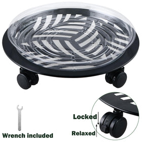 Planterhoma easy-roll design reduces effort when rearranging spaces