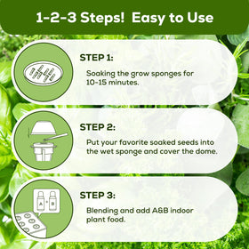 PLANTMEW cucumber pod for crisp indoor greens