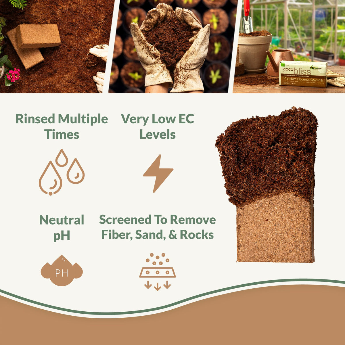 Plantonix perlite bliss for improved drainage and aeration in seed starting mix