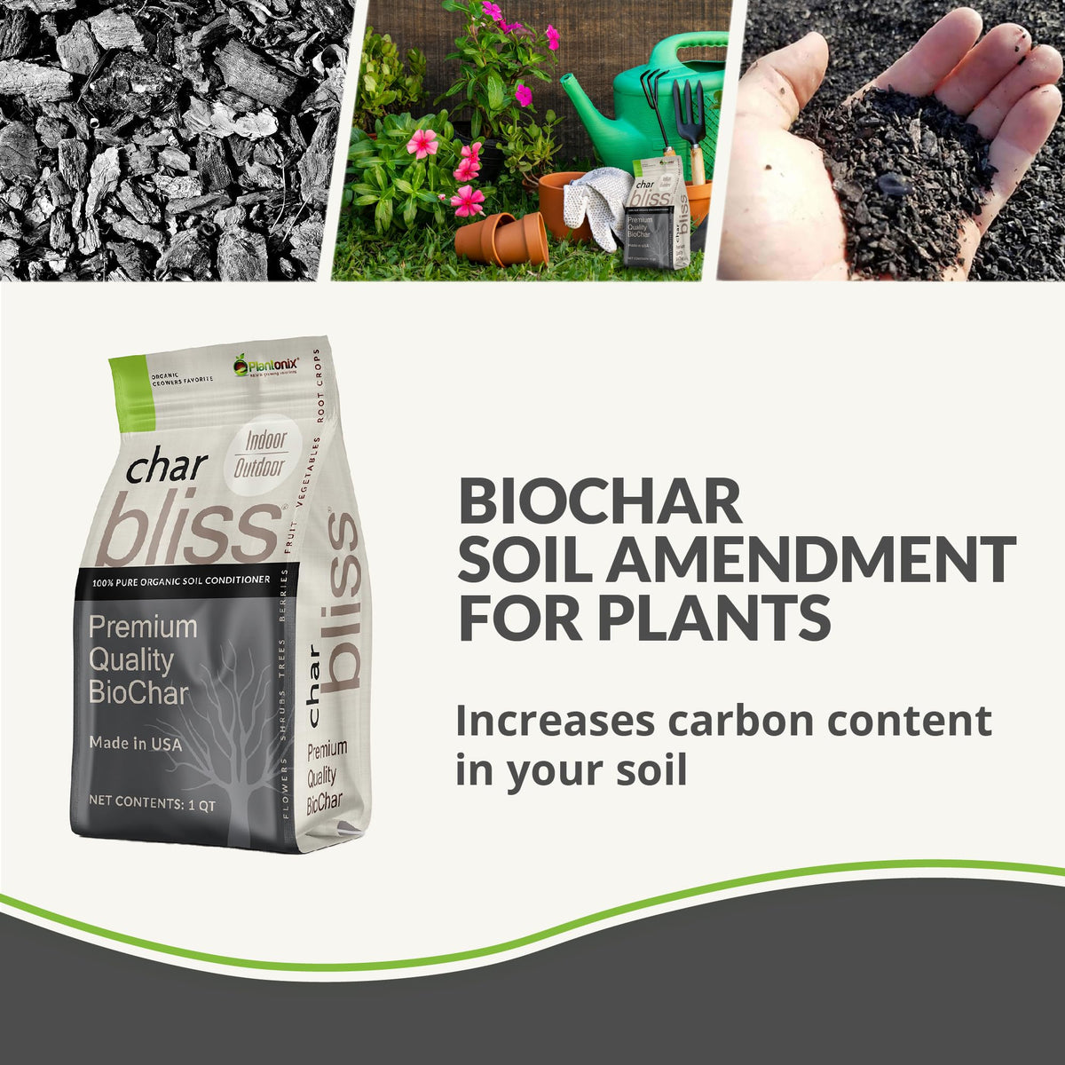 Plantonix Worm Bliss with seedlings thriving in enriched soil.