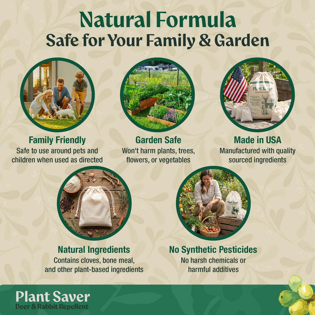 Plantsaver safe for plants and pets when used as directed.