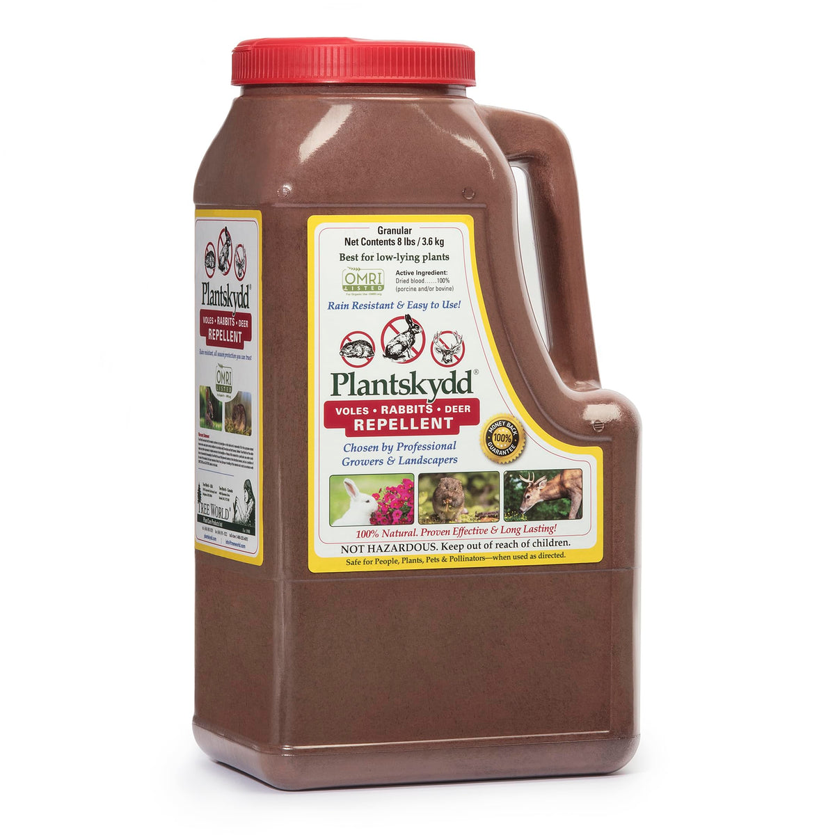 Plantskydd organic protection against deer and rabbits.